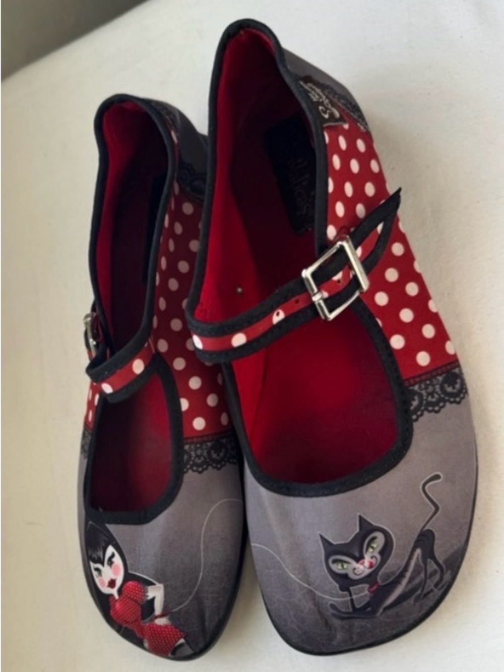 Hot Chocolate Design Chocolaticas Petunia Mary Jane Flats Size 36 US 6 - Picture 7 of 8